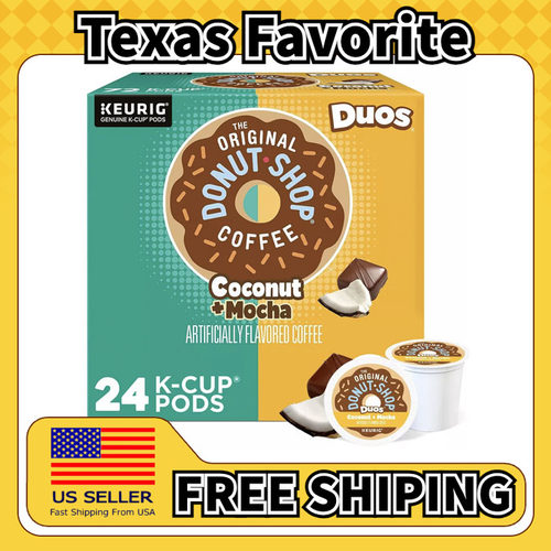 美国直邮Donut Shop K-Cup Keurig咖啡机专用中度烘焙胶囊咖啡