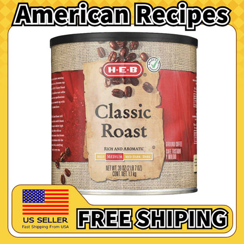 美国直邮H‑E‑B Classic Ground Coffee 研磨阿拉比咖啡粉1100g