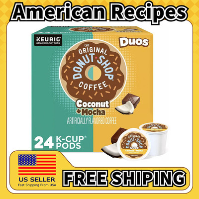 美国直邮Donut Shop K-Cup Keurig咖啡机专用中度烘焙胶囊咖啡