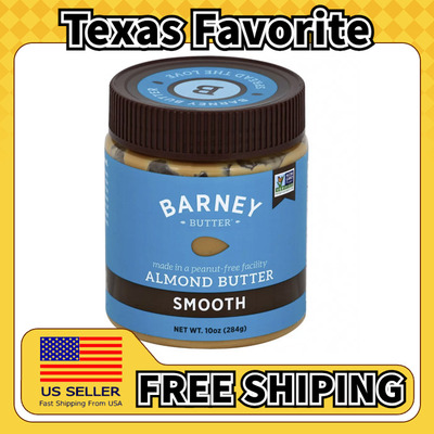美国直邮Barney Butter Almond Butter 奶油杏仁酱面包伴侣284g