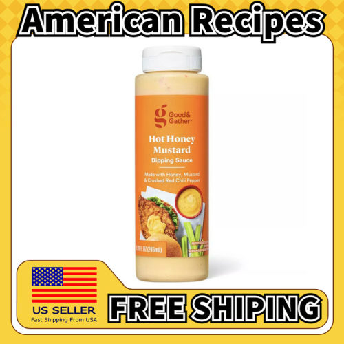 美国直邮Good Gather Honey Mustard Dipping 蜂蜜芥末辣酱245g