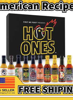 美国直邮HOT ONES HOT SAUCE SEASON 29期美式辣椒酱挑战