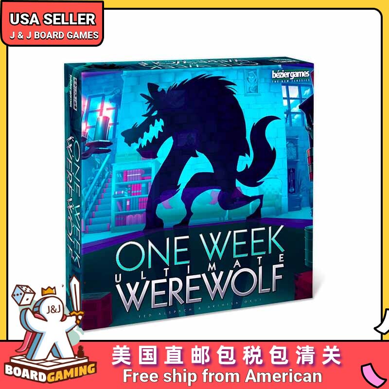 美国发货 one night 多人卡牌休闲桌面棋牌卡牌游戏board game