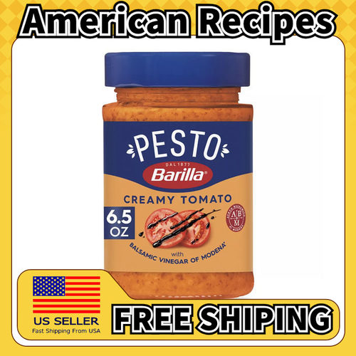 美国直邮Barilla Creamy Tomato Pesto Sauce 奶油番茄青酱175g