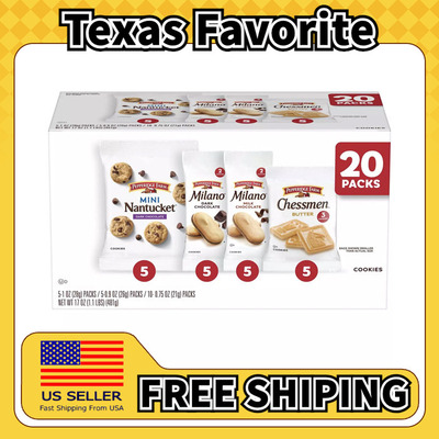 美国直邮Pepperidge Farm Variety Multipack 多种口味组合装饼干
