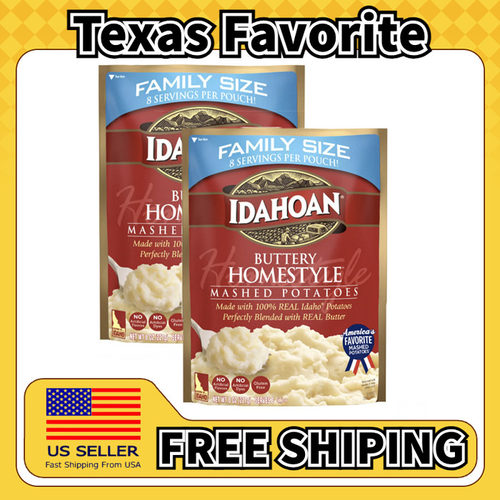 美国直邮Idahoan 爱达荷Original Mashed Potatoes土豆泥227g*2袋