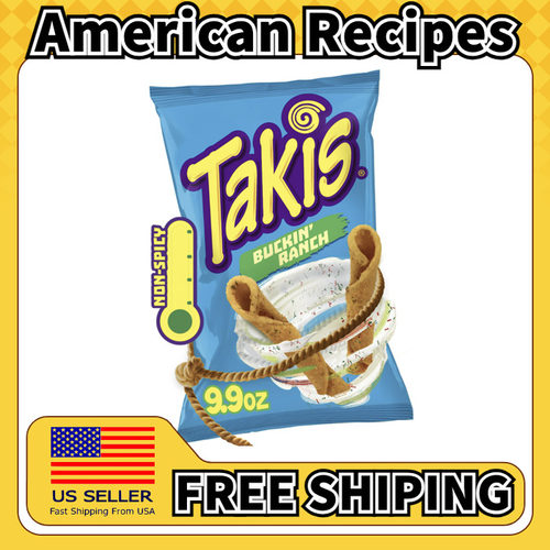 美国直邮Takis香辣甜辣椒玉米片酸辣辣玉米条休闲零食280.7g*2包