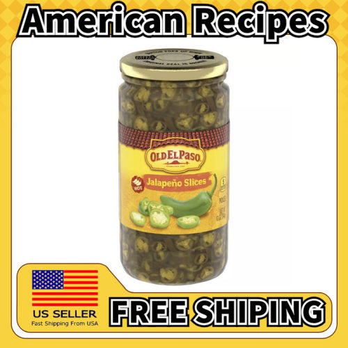 美国直邮Old El Paso Hot Pickled Jalapeno Slices 墨西哥辣椒片