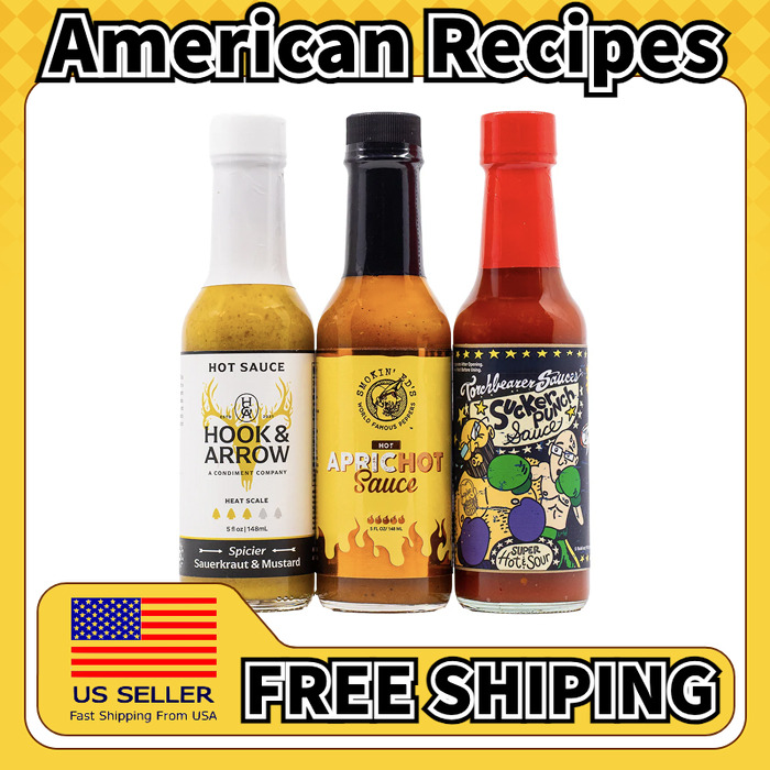 美国直邮HOT ONES HOT SAUCE Heat Pack SEASON 27 辣椒酱组合
