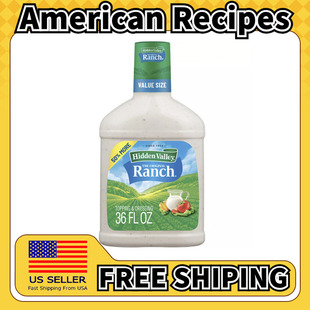美国直邮Hidden Valley Ranch Dressing田园蔬菜乳酪沙拉酱牧场酱