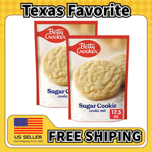美国直邮Betty Crocker Cookie Mix 饼干曲奇烘培粉预拌粉*2袋