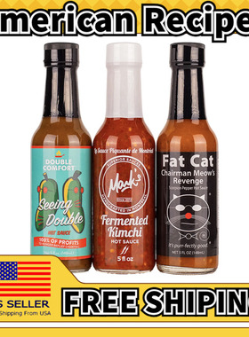 美国直邮HOT ONES HOT SAUCE WARMUP PACK SEASON 24 辣椒酱组合