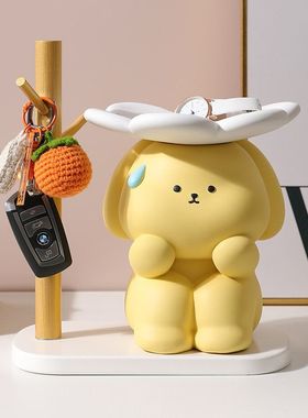 创意树脂摆件欧式家居装饰钥匙收纳乔迁之喜礼品办公室桌面摆件