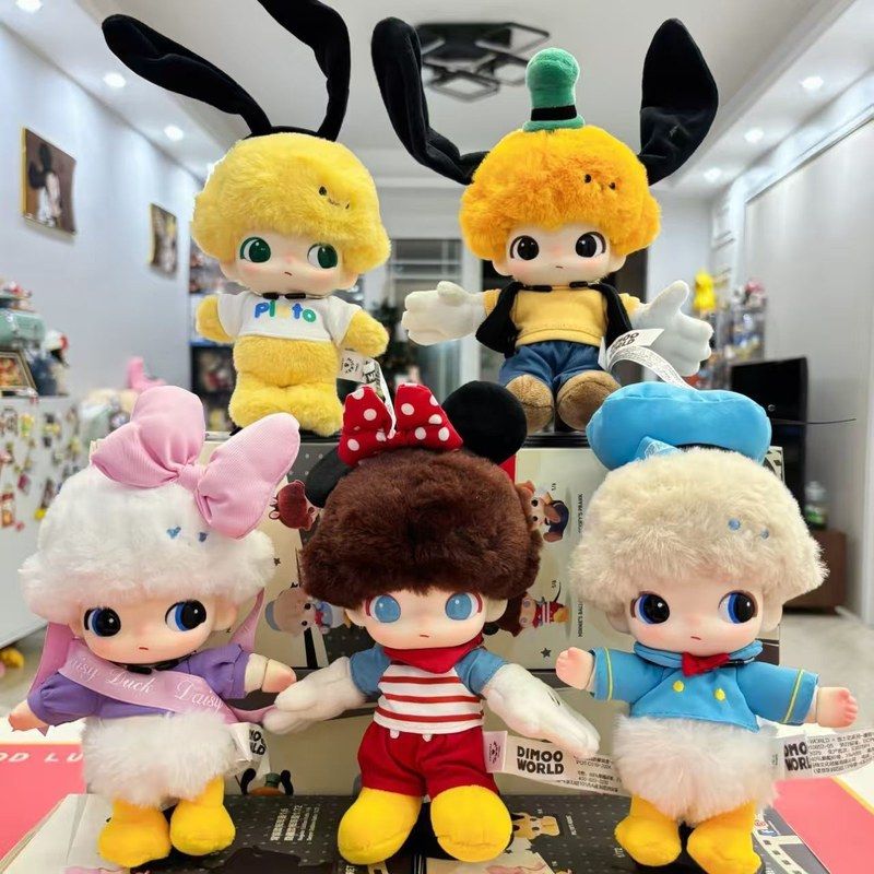 【POPMART】DIMOO泡泡马特迪士尼系列潮玩潮趣公仔盲盒盲袋挂件