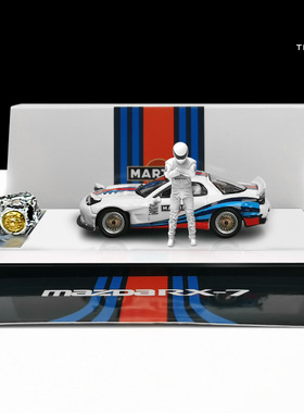 Timemicro1:64车模型马自达马天尼RX-7合金仿真模玩汽车收藏摆件