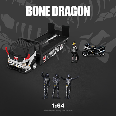 汇艺MoreArt1:64本田CBR1100XX 化骨龙赛车摩托微缩人偶树脂模型