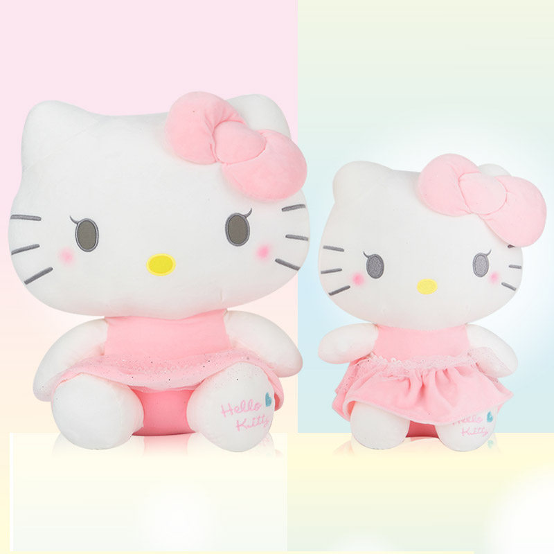 HelloKitty毛绒玩具公仔可爱女生生日玩偶凯蒂猫新年会礼物布娃娃|ruв категории игрушка/коляска/головоломка/блоки/модель, плюшевые игрушки - от Buy2taobao.com для оказания профессиональной услуги покупки агента Taobao
