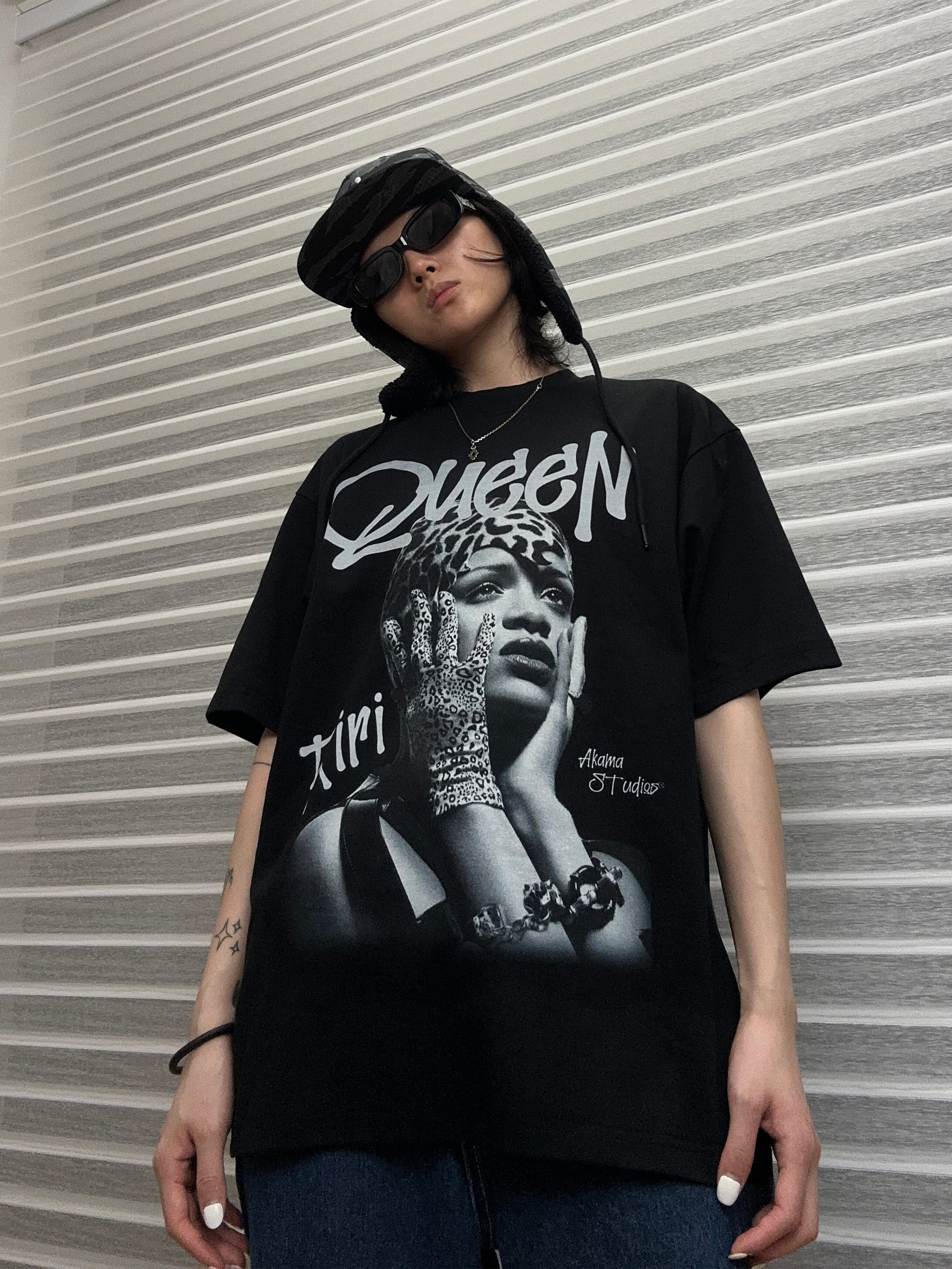 【冰感防晒】索罗娜速干运动男女数码直喷印花美式圆领宽松短袖