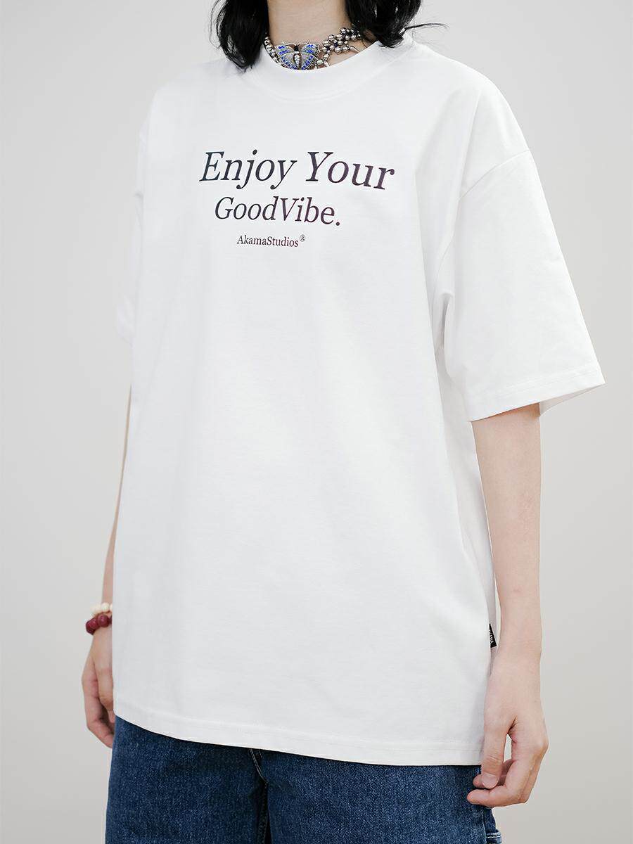 宽松索罗娜运动圆领冰感防晒美式