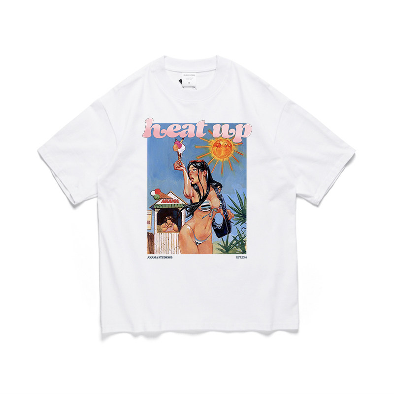 原创设计印花个性320克T恤