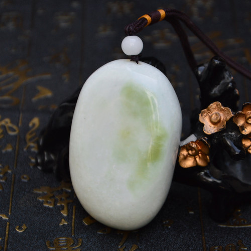 蓝田玉原石手把件文玩玉石