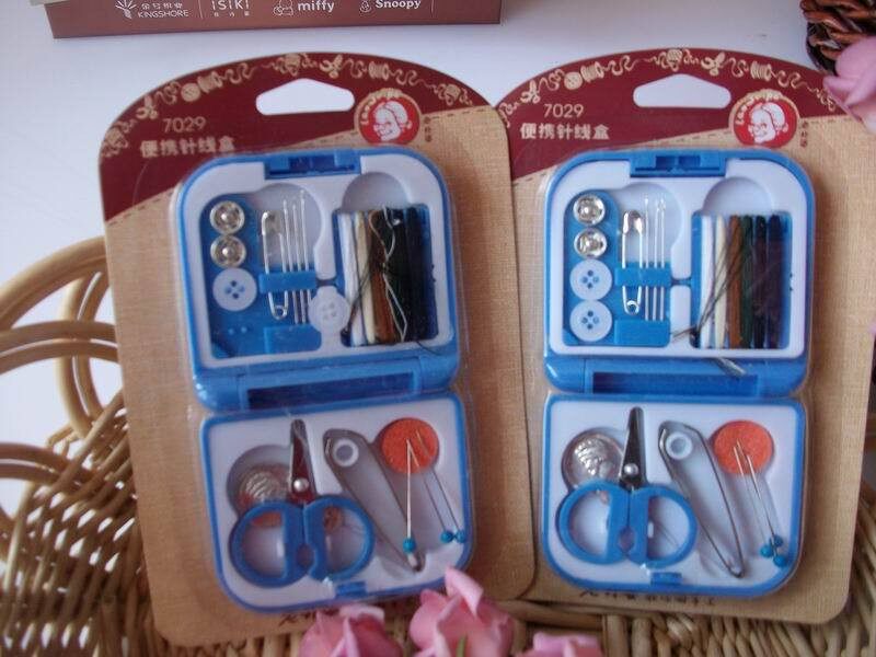 老外婆便携式针线盒 针线包 7029  家居日用品 可折叠出差方便拿