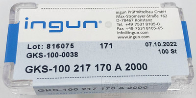 测试探针GKS100217170A1000尖头