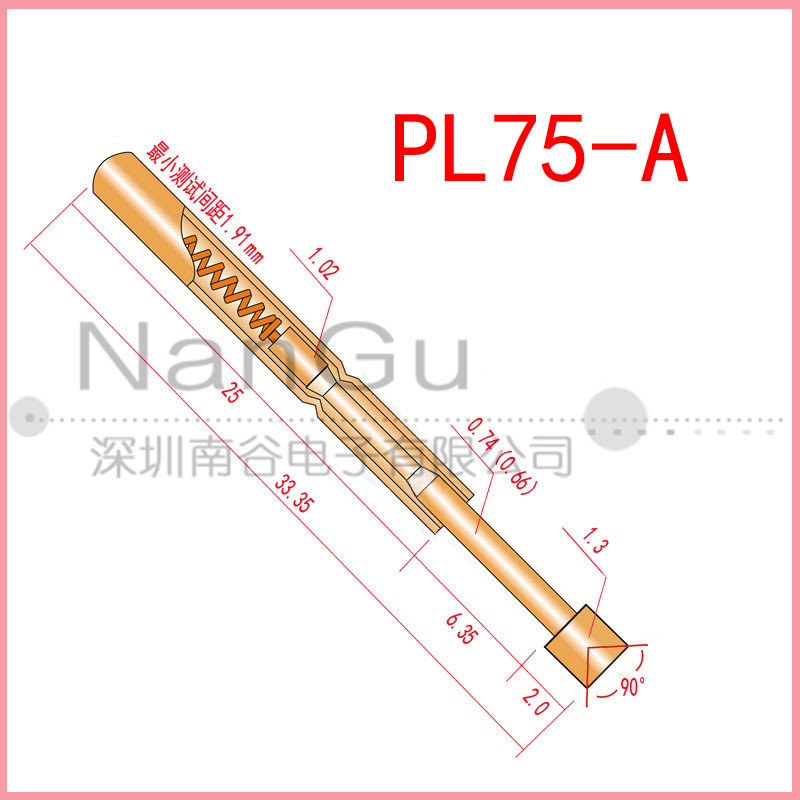 华荣PCB测试针 PL75-A2/PAL75-A2 凹头 75MIL ICT 测试探针 P111|msdalam kategori Aksesori Digital 3C, pasaran komponen elektronik, komponen elektronik, Komponen lain - dari Buy2taobao.com untuk memberikan perkhidmatan ejen Taobao profesional membeli