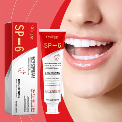 Probiotic Toothpaste SP-6 Whitening Tooth Remove Plaque Sta