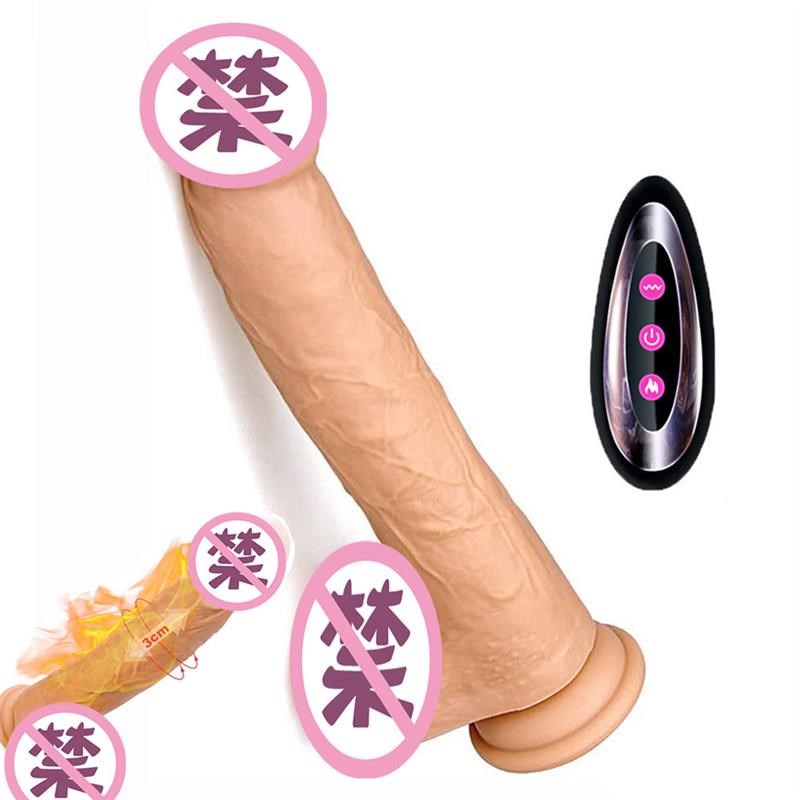Realistic Dildo Suction Cup Vibrators electric Sex toy Women