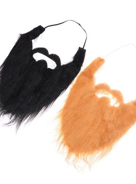 Handmade Wig Beard Hats Crochet Mustache Knit Halloween