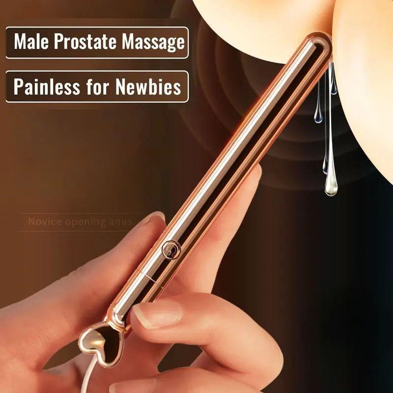 Anal Vibrator Male Prostate Massager Stimulator Vibrating Bu