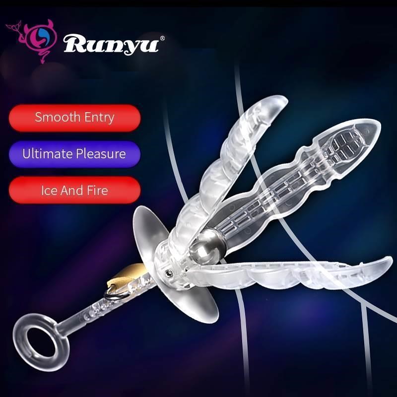 Inflatable Anal Plug Butt Dilator Vaginal Expander Sex Toys