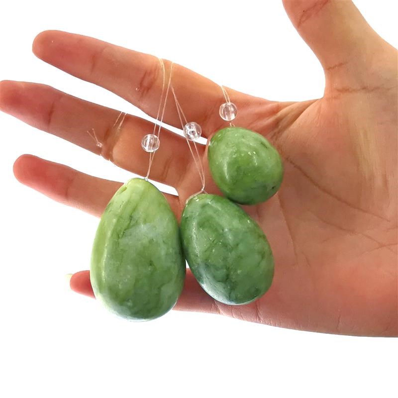 Natural Jade Egg Kegel Women Pelvic Floor Muscle Kegel Exerc
