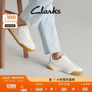 复古潮流面包鞋 舒适耐磨透气休闲板鞋 新品 Clarks其乐艺动系列男鞋