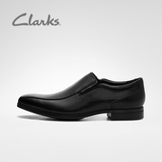 clarks其乐男鞋正装套脚便鞋皮鞋男士Conwell Step商务休闲皮鞋男
