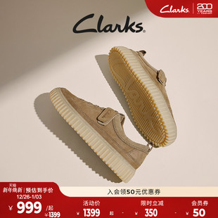 厚底休闲鞋 clarks其乐Torhill 复古潮流街头饼干鞋 新款 Lace男鞋