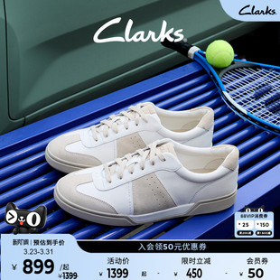 复古经典 男鞋 德训鞋 小白鞋 Clarks其乐CraftLoop 休闲板鞋 Ego春季