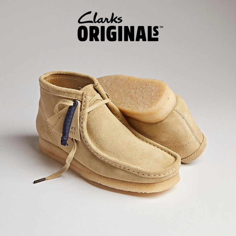 Clarks其乐Originals袋鼠靴男鞋新品复古潮流舒适休闲高帮鞋靴