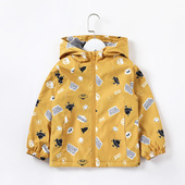 美依妙儿童装 男童中小外套儿童两件套宝宝2025春秋新款 上衣