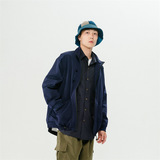 南夏FORN3新潮学院休闲夹克男式城市户外长袖抽绳下摆口袋外套男，男装夹克，电商S006（B521）