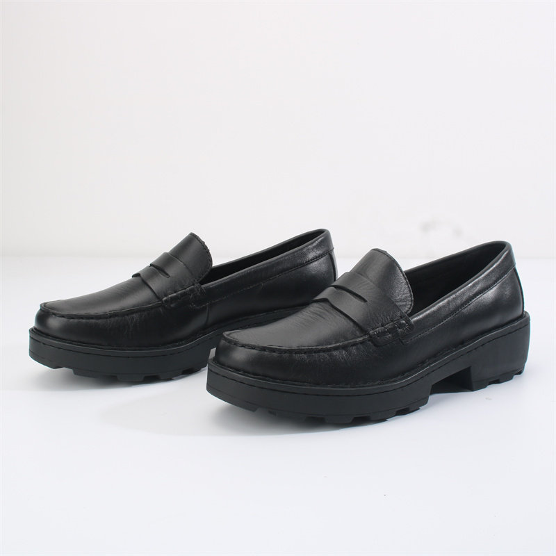 清仓 足弓支撑时尚厚底乐福鞋女出口品质牛皮复古百搭时装单鞋BN,女鞋,乐福鞋（豆豆鞋）,淘宝优惠券,粉丝福利购,淘宝优惠卷