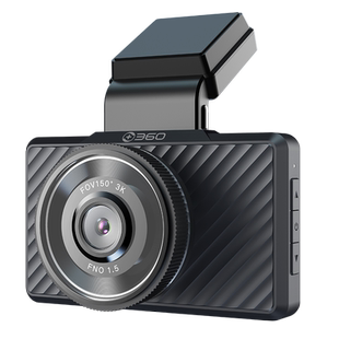 360行车记录仪G580Pro 前后双摄免走线3K超清360度全景倒车影像