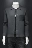 9673莉莉家针织夹克秋冬翻领外套P195有4XL，男装夹克，电商D207
