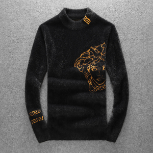 21803 莉莉家主推大货水貂绒衫毛衣 P135 控188 有4XL 可穿210斤图片