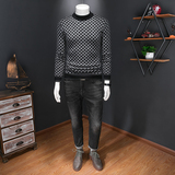 23008P135秋冬长袖羊毛衫毛衣针织衫套头打底衫，男装针织衫/毛衣，电商D207