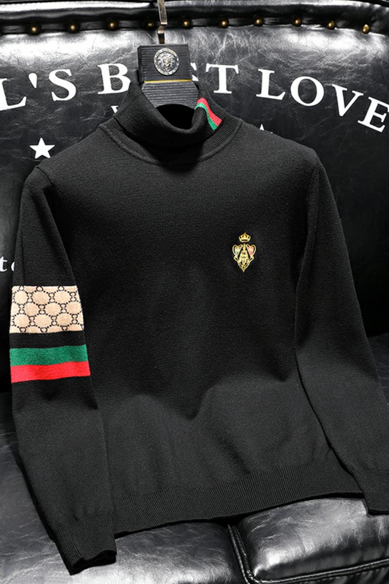 21325莉莉家不断货主推秋冬毛衣P135控188有4XL可穿210斤,男装针织衫/毛衣,电商D207
