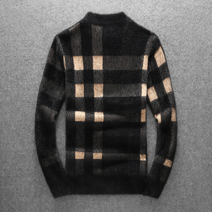 21815 莉莉家主推大货水貂绒衫毛衣 P135 控188 有4XL 可穿210斤图片