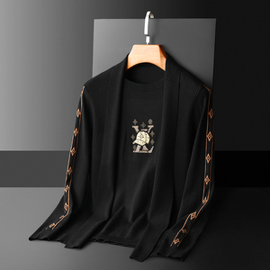 22052 莉莉家假两件羊毛衫开衫外套 P185 有4XL 可穿210图片