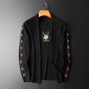 22052 莉莉家假两件羊毛衫开衫外套 P185 有4XL 可穿210图片